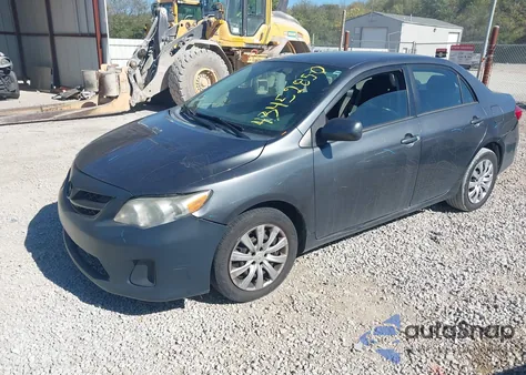 2012 Toyota Corolla Le z USA, uszkodzony, nr VIN 2T1BU4EE7CC916211